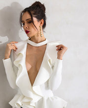 Ruffle Peplum Top