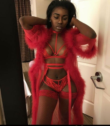 V Day Lingerie Set