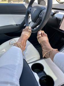 Lori Lace Up Sandal PREORDER ETA 4/3
