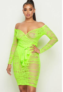 Quinn Neon Dress
