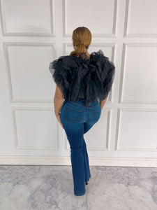 Brandi Tulle Top