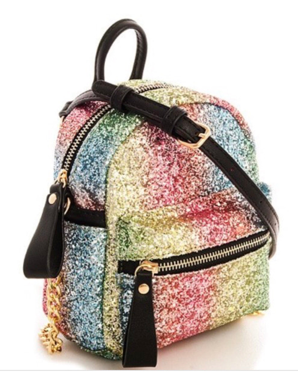 Glitter Mini Backpack