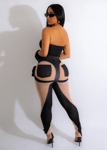 Me-Me Mesh Pants