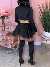 Meghan Two Toned Peplum Jacket