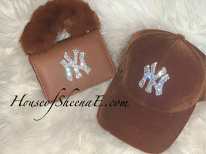 Rhinestone Yankee Cap (HAT ONLY)