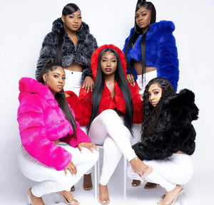 Nina Hooded Fur