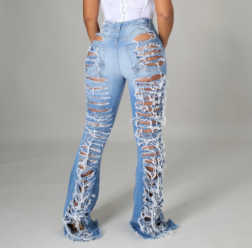 Layna Distressed Jeans