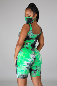 Fay Tie Die Romper