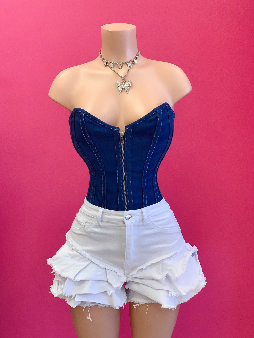Nique Denim Corset