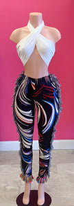 Shacarri Fringe Pants