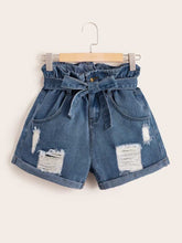 Melanie Paper Bag Shorts