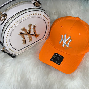 NY Purse & Hat Set