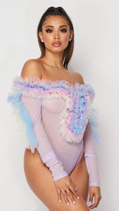 Mia Tulle Bodysuit