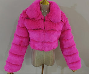 Nina Hooded Fur