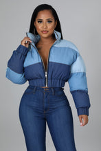 Em Denim Puffer Jacket