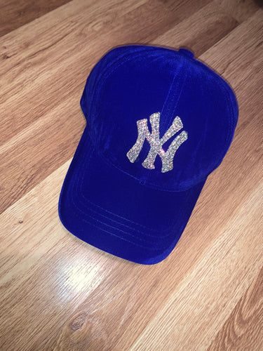 Rhinestone Yankee Cap (HAT ONLY)