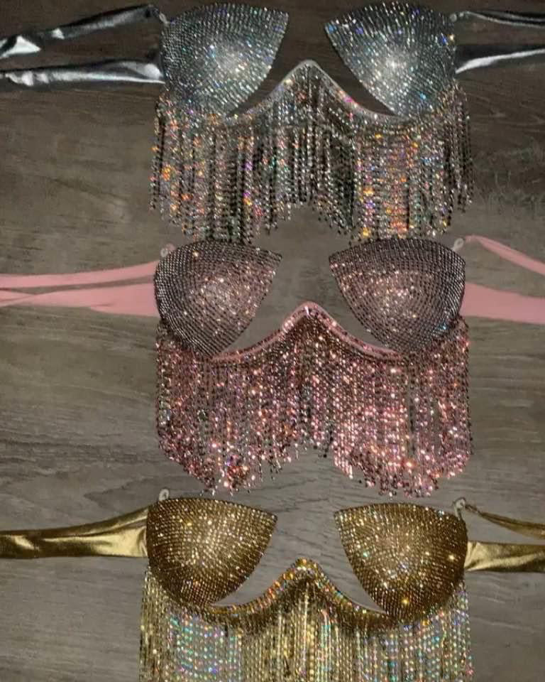 Fatima Crystal Bra