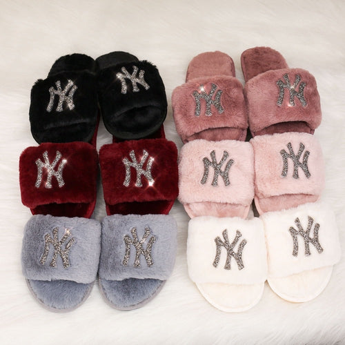 Ny Glittered Slippers