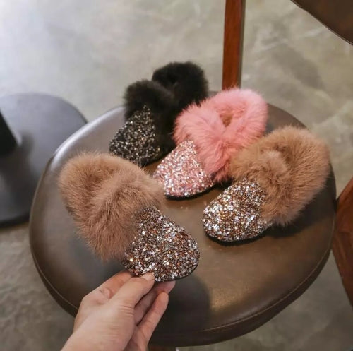 Princess Fur Moccasins